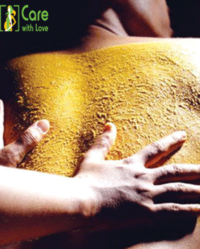 Đắp bột nghệ giúp bạn làm đẹp sau sinh