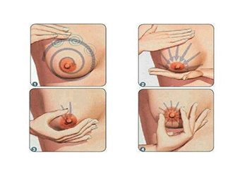 massage chữa tắc tuyến sữa